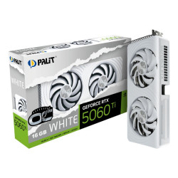 Cạc màn hình Palit GeForce RTX 5060 Ti White OC 16GB (GDDR7/ 128 bit)