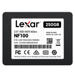 Ổ SSD Lexar NF100 250GB (SATA3/ 2.5Inch/ 500MB/s)