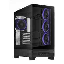 Vỏ máy tính Asus A31 Plus TG Black (ATX-sẵn 4 fan ARGB) 