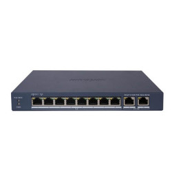 Switch Hikvision DS-3E1310P-EI/M (Gigabit 1000Mbps/ 8 Cổng/ 8 cổng PoE/ Vỏ kim loại)