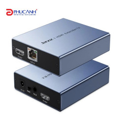Bộ khuyếch đại HDMI Jasoz T-G198 150m thông qua cáp mạng LAN Cat5e, Cat6 (Bộ in + out)