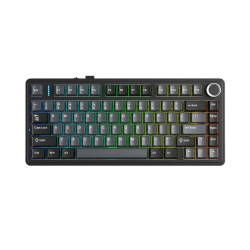 Bàn phím cơ Aula 3 MODE F75 Đen Xám Milk White switch 