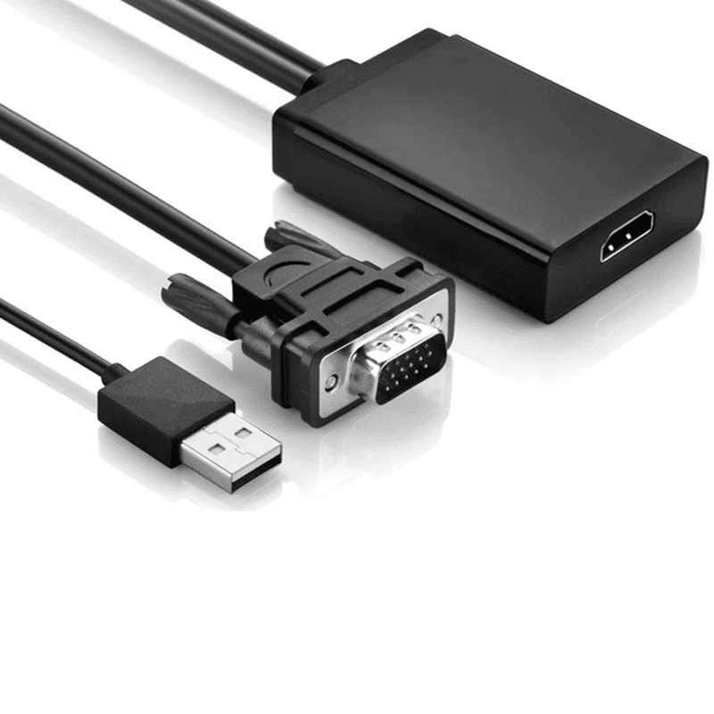 Cáp chuyển đổi Ugreen 40213 Audio + VGA sang HDMI