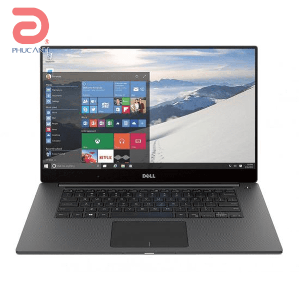 Laptop Dell XPS 15 70082495 (Silver) Màn hình cảm ứng, màn hình full HD Ultra 4K, màn hình cảm ứng