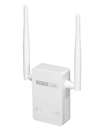 Bộ mở rộng sóng wifi Totolink EX200 (Chuẩn N/ 300Mbps/ 2 Ăng-ten ngoài/ 15 User)