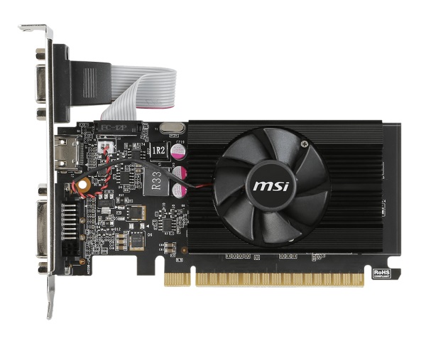 MMSI GT710 1GD3 LP (NVIDIA Geforce/ 1Gb/ DDR3/ 64Bit)