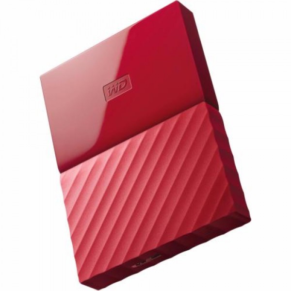 Ổ cứng di động Western My Passport 1Tb New- Đỏ (5400rpm/ USB3.0/ 2.5Inch)