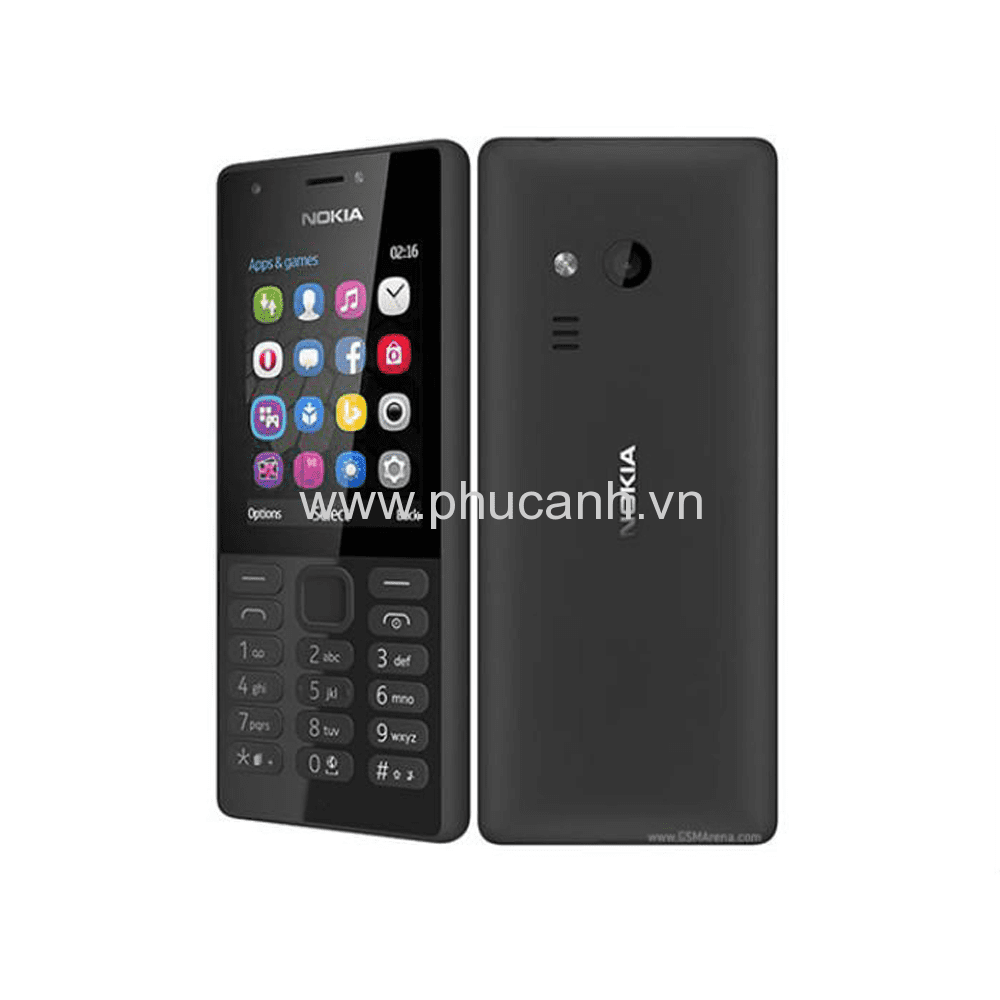 Nokia 216 (Black)- 2.4Inch/ 2 sim