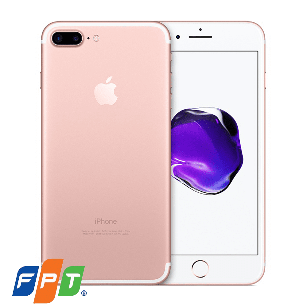 Điện thoại DĐ Apple iPhone 7 Plus 32Gb (Apple A10 Fusion/ 5.5 Inch/ 12Mp Camera kép/ 32Gb) - Rose Gold (FPT)