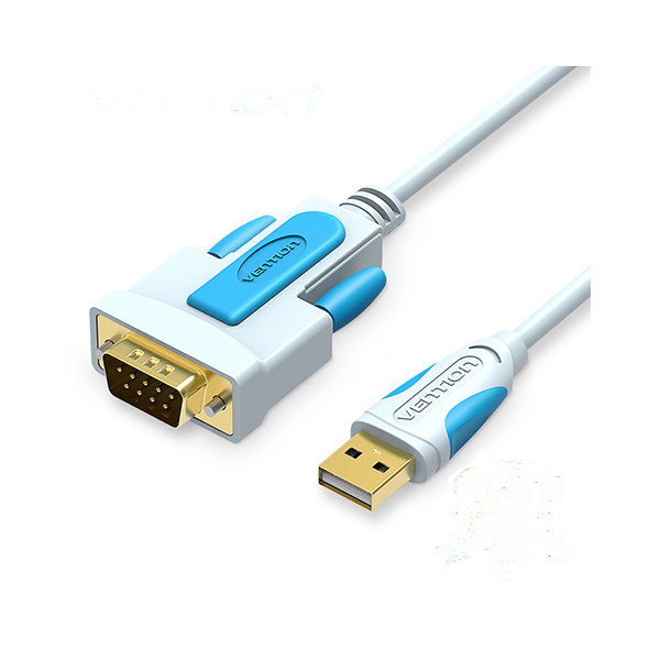 Cáp chuyển Vention VAS-C02-S150 USB sang Com (RS232) 1.5m