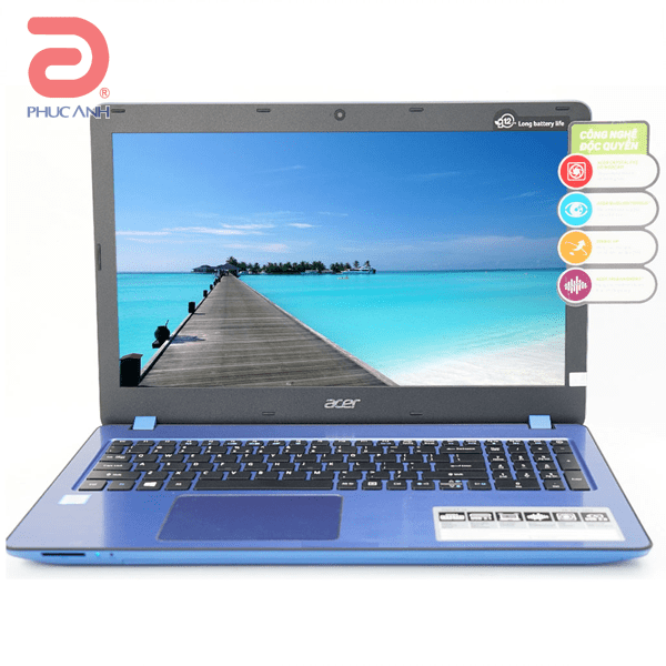 Laptop Acer Aspire F5-573-315BNX.GHRSV.002 (blue)- Thiết kế đẹp,vỏ nhôm, màn hình HD, pin 12h, Bàn phím backlit