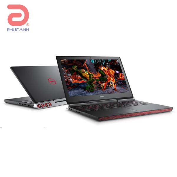 Laptop Dell Gaming Inspiron 7566 70091106 (Black) Màn hình FullHD