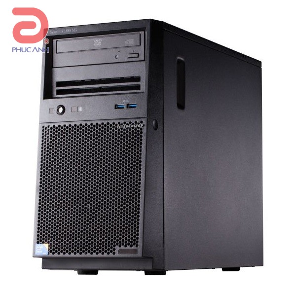 Máy chủ Lenovo X3100 M5 - 5457B3A (Xeon 4C E3-1220v3 80W 3.1GHz/ 1600MHz/ 8MB/ 1x4GB/ DVD-ROM / 350W p/ s / Tower)