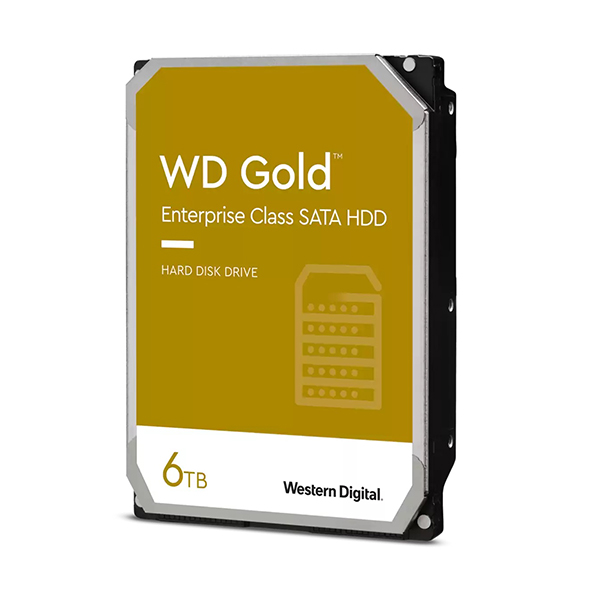 Ổ cứng máy chủ Western Gold 6Tb 3.5Inch 7200rpm 6Gbs 256Mb SATA (WD6003FRYZ)