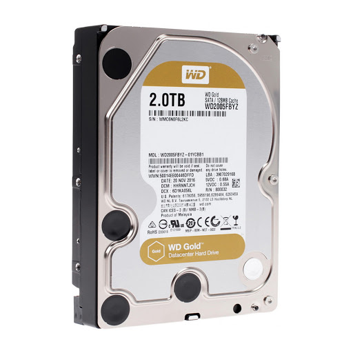 Ổ cứng server Western Digital Enterprise Gold 2TB WD2005FBYZ (3.5inch/ 7200rpm/ SATA/ 6Gbps/ 128MB)