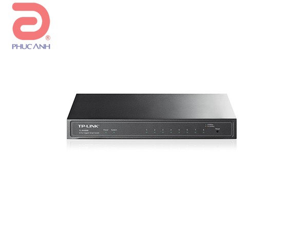 Thiết bị chia mạng TP-Link TL-SG2008 (8-port Pure-Gigabit Desktop Smart Switch/ 8 10/ 100/ 1000Mbps RJ45 ports)