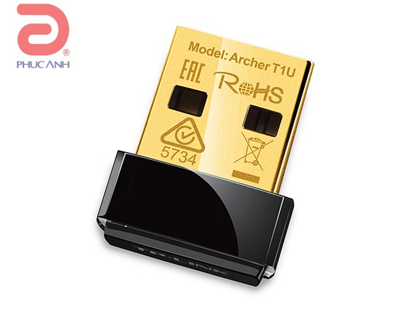 Cạc mạng không dây USB TP-Link Archer T1U AC450Mbps