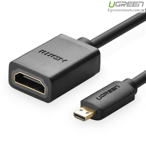 Cáp chuyển Ugreen 20134 HDMI sang micro HDMI (20cm)