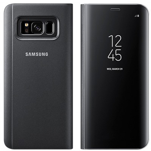 Bao da ĐTDĐ  Samsung Galaxy S8 ClearView Đen