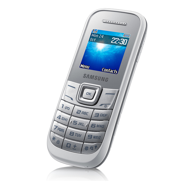 Samsung  GT-E1200 (White)- 1.5Inch/ 1 Sim