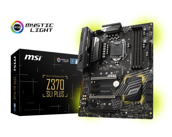 Main MSI Z370 SLI PLUS (Chipset Intel Z370/ Socket LGA1151/ VGA onboard)