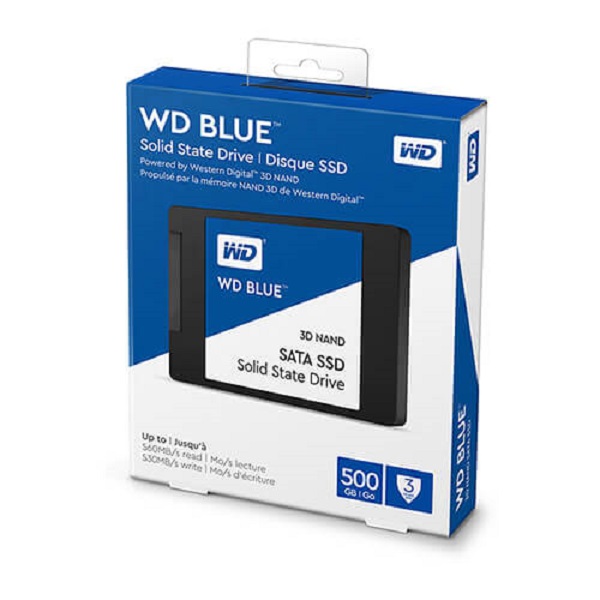 Ổ cứng SSD Western Blue 500GB SATA3 3DNAND
