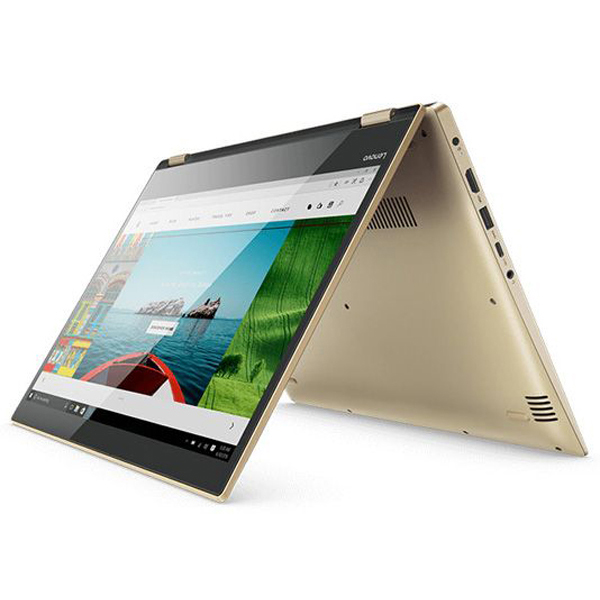 Laptop Lenovo Yoga 520 14IKB 81C8008WVN (Gold) Màn hình cảm ứng, Full HD. Xoay gập 360 độ
