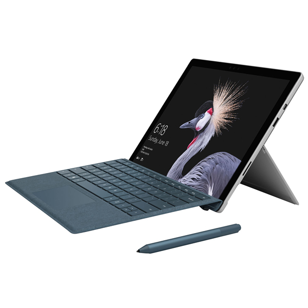 Máy tính bảng Microsoft Surface Pro 2017 (Intel Kabylake Core i5-7300U/ 4Gb/ 128Gb/ 12.3Inch ClearType Full HD Plus/ Windows 10 Pro 64 bit/ Intel® HD Graphics 620/ Silver - kèm key)