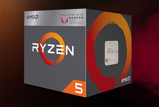 AMD Ryzen 5 2400G (Up to 3.9Ghz/ 6Mb cache) Ryzen