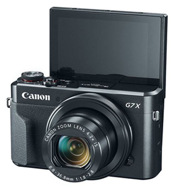 Máy ảnh KTS Canon PowerShot G7X Mark II - Đen (Hàng chính hãng)