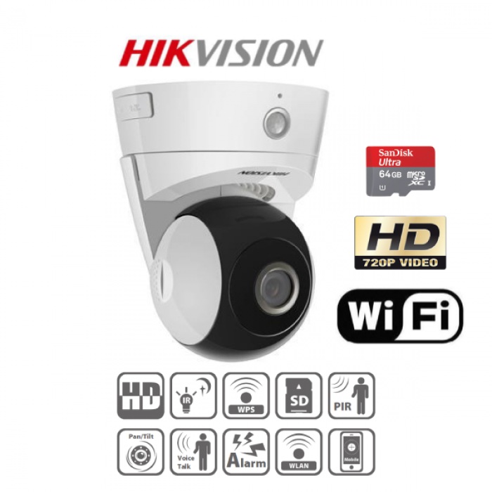 Camera quan sát IP wifi Hikvison DS-2CD2Q10FD-IW