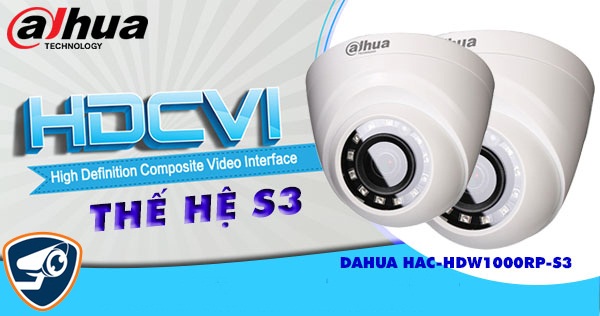 Camera quan sát HDCVI Dahua DH-HAC-HDW1000RP-S3