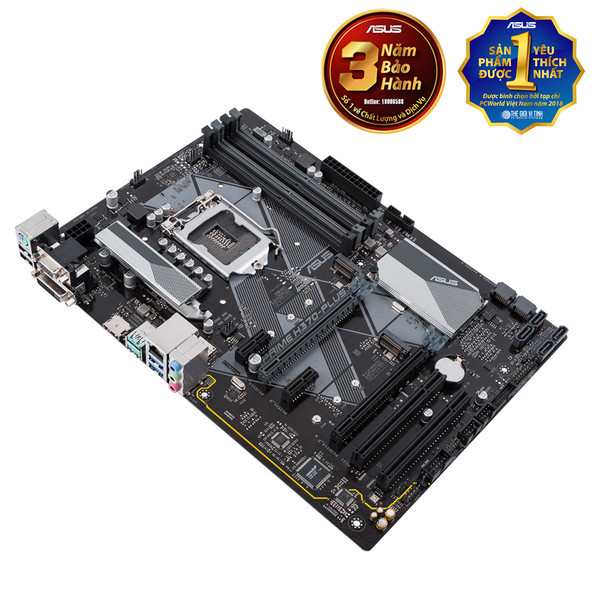 Main Asus PRIME H370-PLUS (Chipset Intel H370/ Socket LGA1151/ VGA onboard)