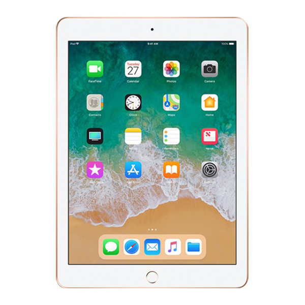 Apple iPad 9.7" (2018) Wifi (Gold)- 128Gb/ 9.7Inch/ Wifi 