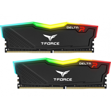 RAM Team T-Force Delta RGB 16Gb (2x8Gb) DDR4-3000Mhz (Black)