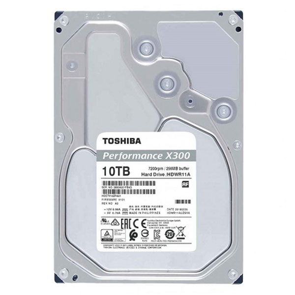 Ổ cứng Toshiba X300 Performance 10Tb 7200rpm 128Mb