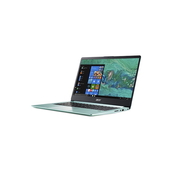 Laptop Acer Swift 1 SF114-32-P2SG NX.GZJSV.001 (Pentium N5000/4Gb/ HDD 64Gb eMMC/ 14.0' FHD/VGA ON/ Win 10/Aqua)