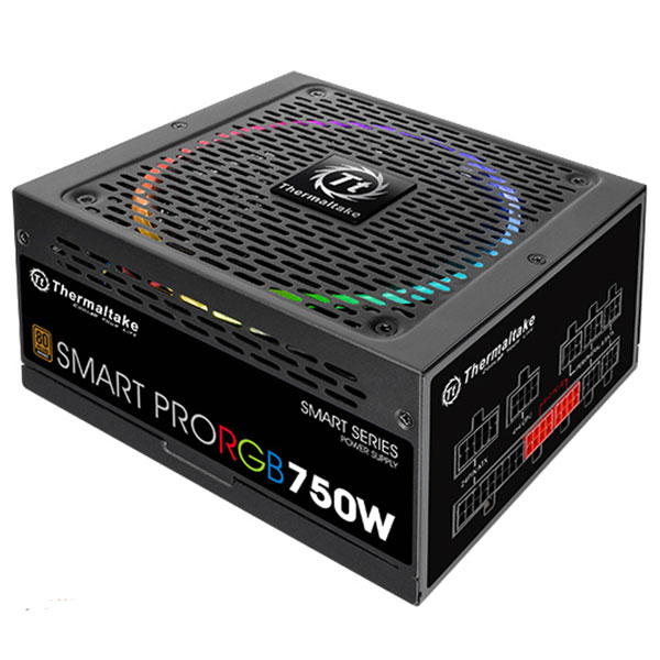 Nguồn Thermaltake Smart Pro RGB 750W -80 Plus Bronze