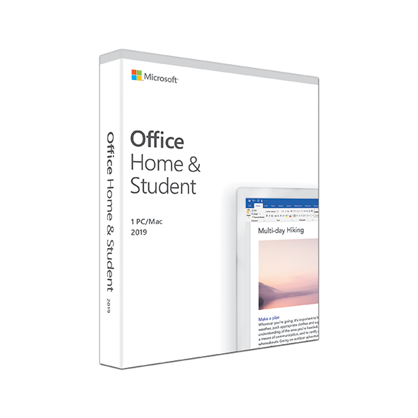 PM Microsoft Office Home and Student 2019 Online 79G-05020