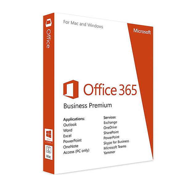 PM Microsoft Office 365 Business Premium (1 user/ 12 tháng)