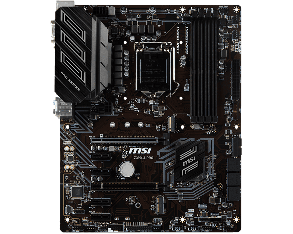 Main MSI Z390-A Pro (Chipset Intel Z390/ Socket LGA1151/ VGA onboard)