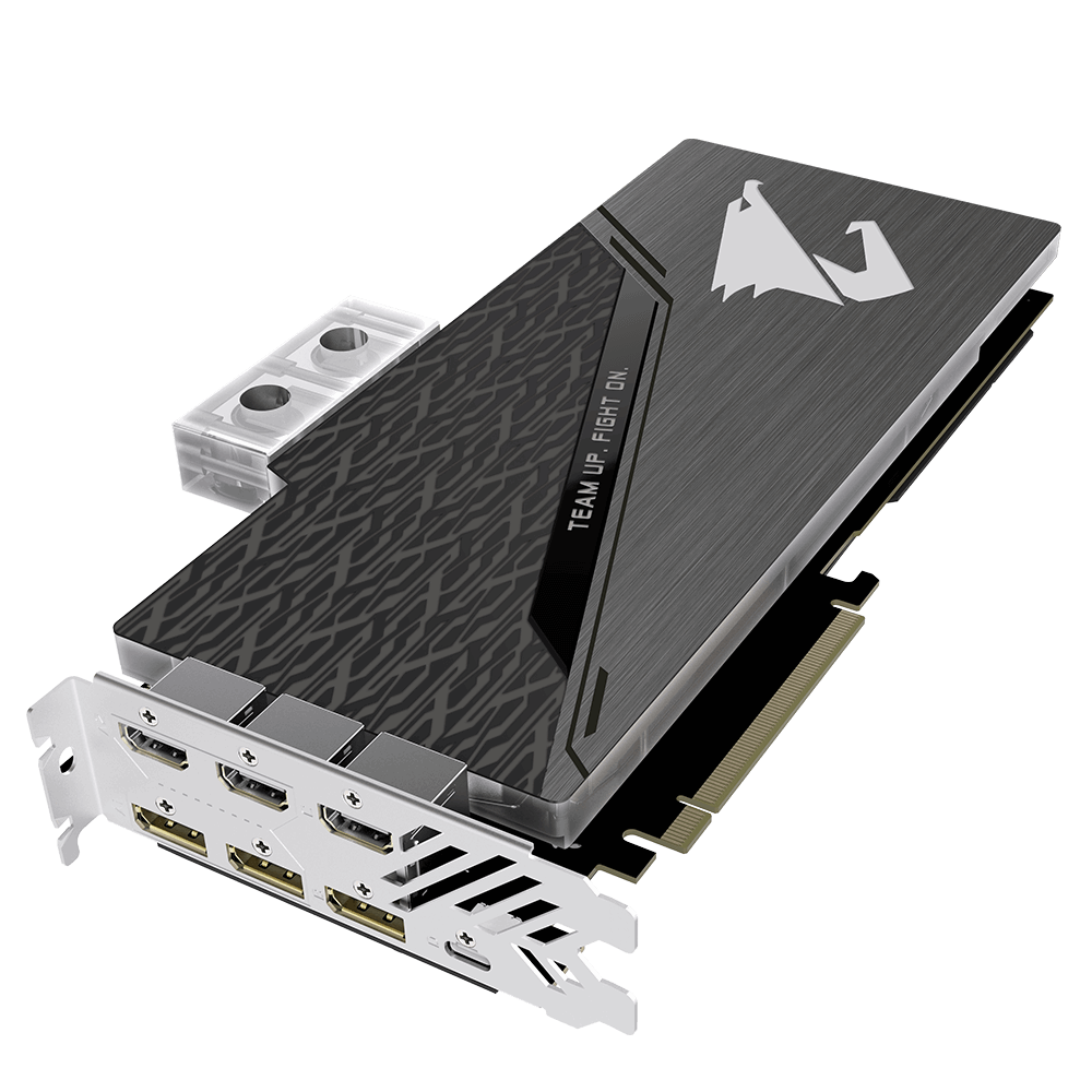 Cạc đồ họa Gigabyte RTX 2080 Ti AORUS X WB 11G (NVIDIA Geforce RTX 2080Ti/ 11Gb/ GDDR6/ 352Bit)