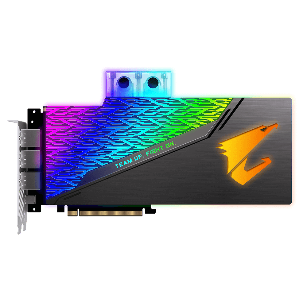 Cạc đồ họa Gigabyte RTX 2080 Ti AORUS X WB 11G (NVIDIA Geforce RTX 2080Ti/ 11Gb/ GDDR6/ 352Bit)