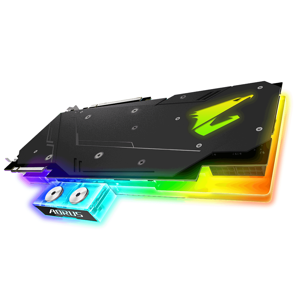 Cạc đồ họa Gigabyte RTX 2080 Ti AORUS X WB 11G (NVIDIA Geforce RTX 2080Ti/ 11Gb/ GDDR6/ 352Bit)
