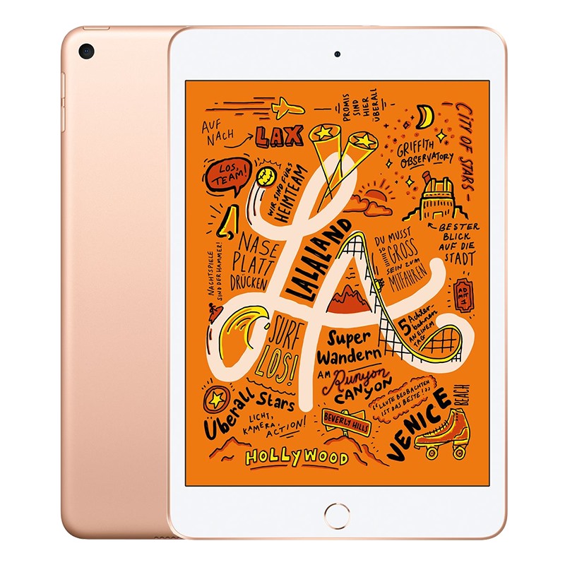Apple iPad mini 5 Cellular 256Gb (Gold)- 256Gb/ 7.9Inch/ 4G/ Wifi/ Bluetooth