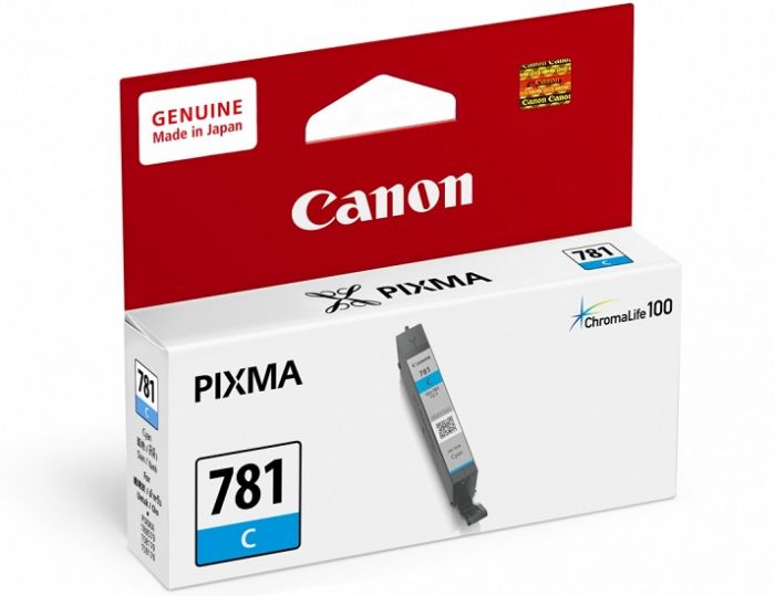 Mực hộp máy in phun Canon CLI-781C (Cyan) - Dùng cho máy Canon Pixma TS707, Canon TS6370
