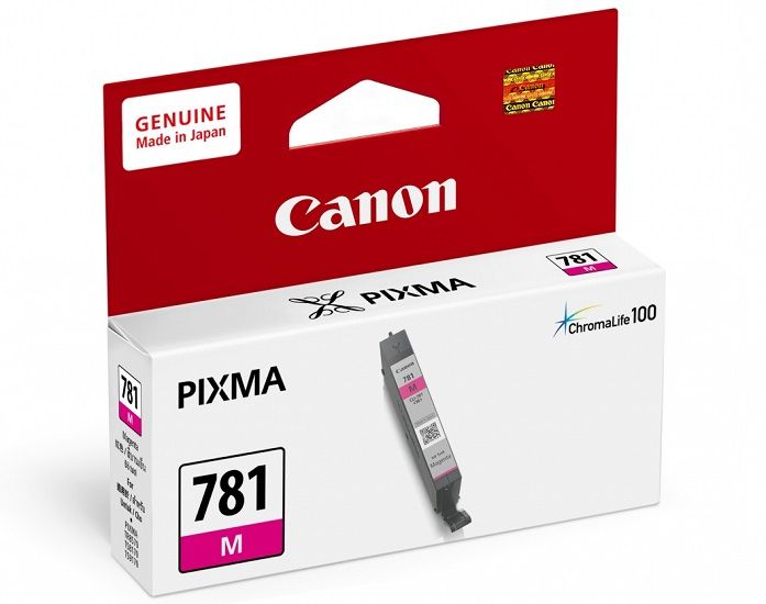 Mực hộp máy in phun Canon CLI-781M (Magenta) - Dùng cho máy in Canon Pixma TS707, Canon TS6370