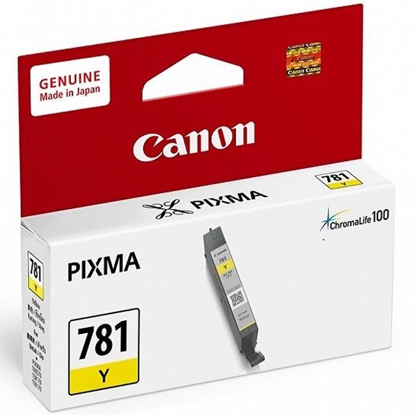 Mực in phun Canon CLI-781Y (Dùng cho máy Pixma TS707/TS6370)