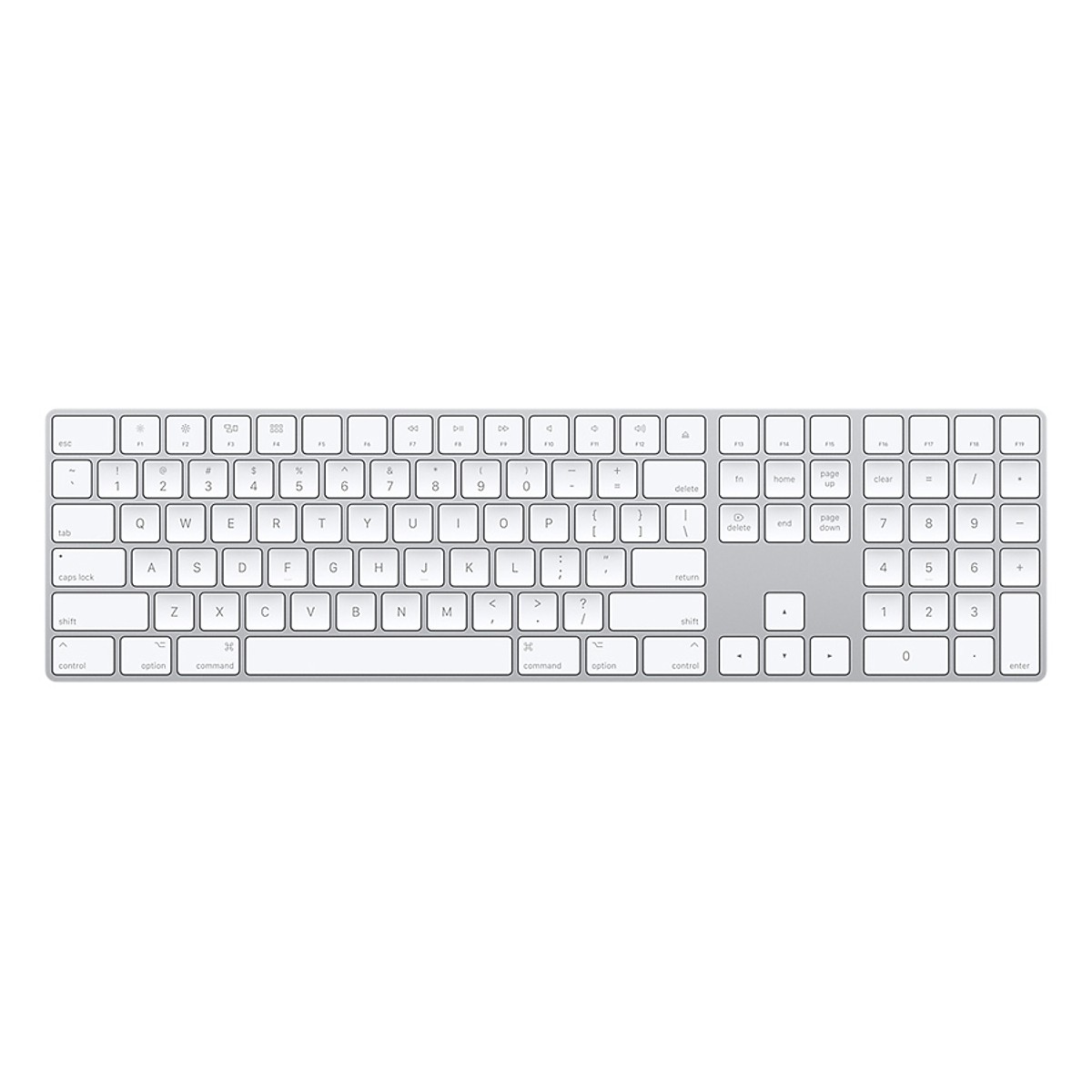 Bàn phím không dây Apple Magic Keyboard Numeric -Silver (MQ052ZA/A)