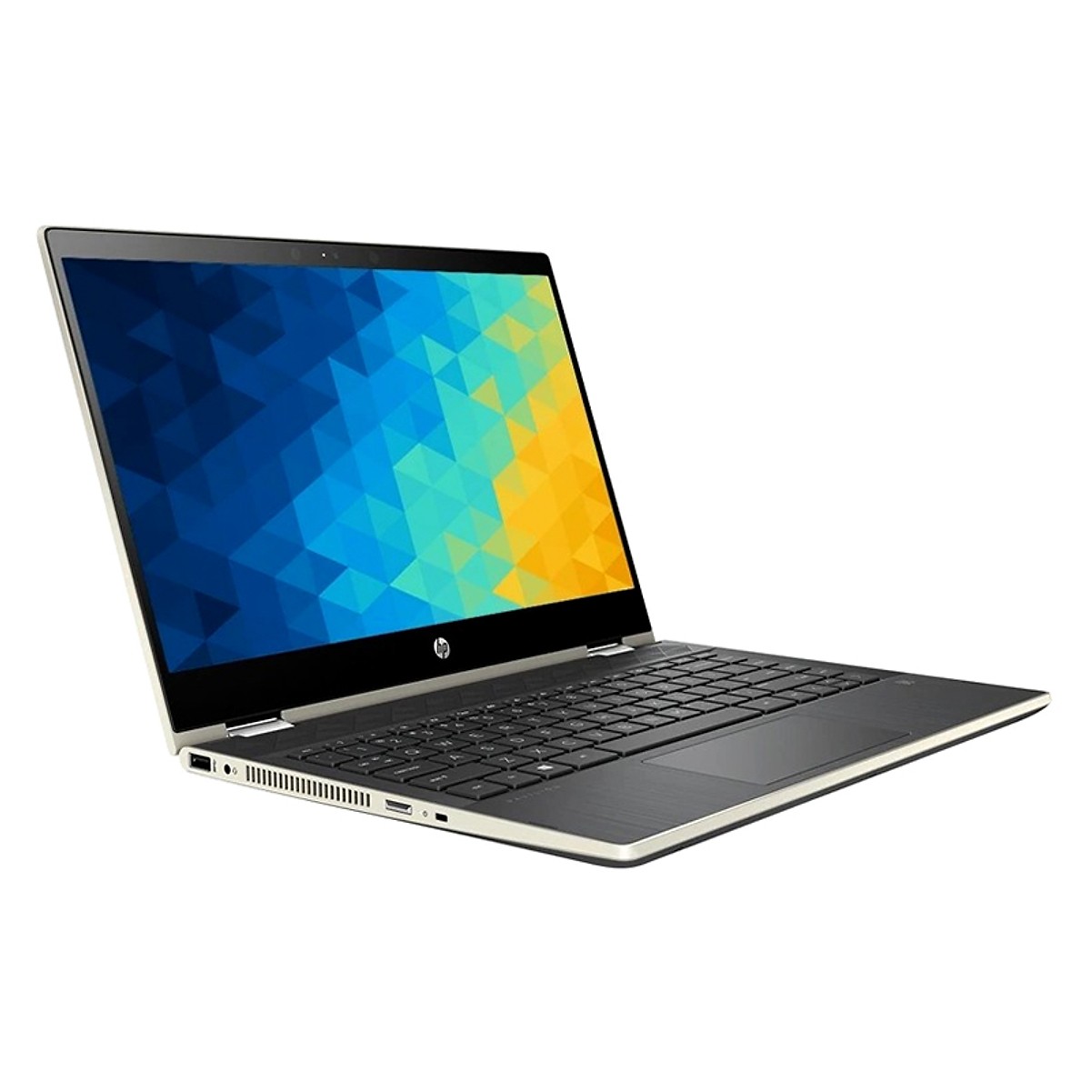 Laptop HP Pavilion x360 14-dh0103TU 6ZF24PA (i3-8145U/4Gb/1Tb HDD/14 TouchScreen/VGA ON/Win10/Gold/Pen)